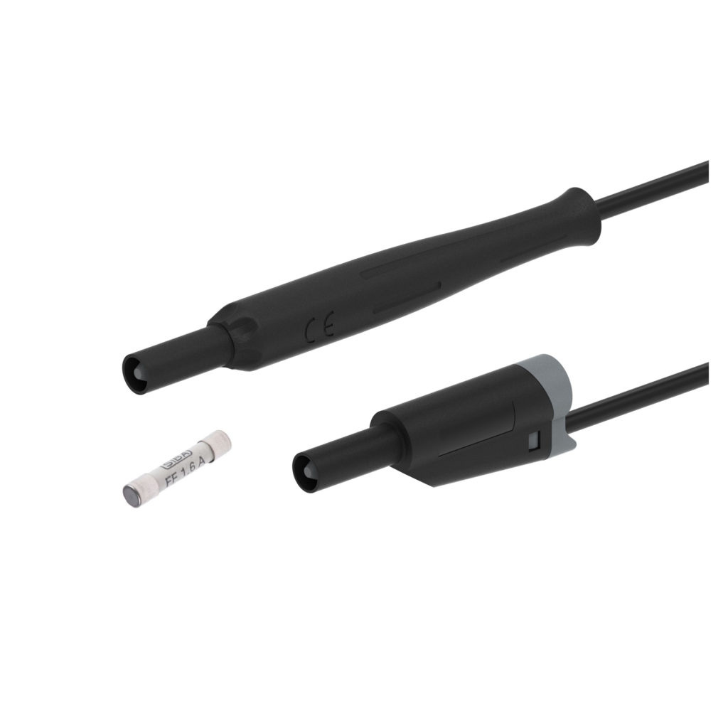 Ø4mm banana plugs, Fused & straight / stackable ELECTRO PJP