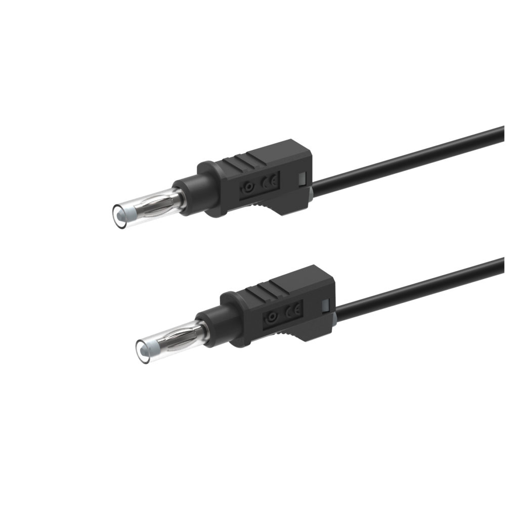 Ø4mm stackable & retractable sleeve banana plugs ELECTRO PJP